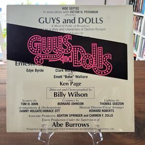 Guys and Dolls Vinyl LP 1976 Motown Sealed